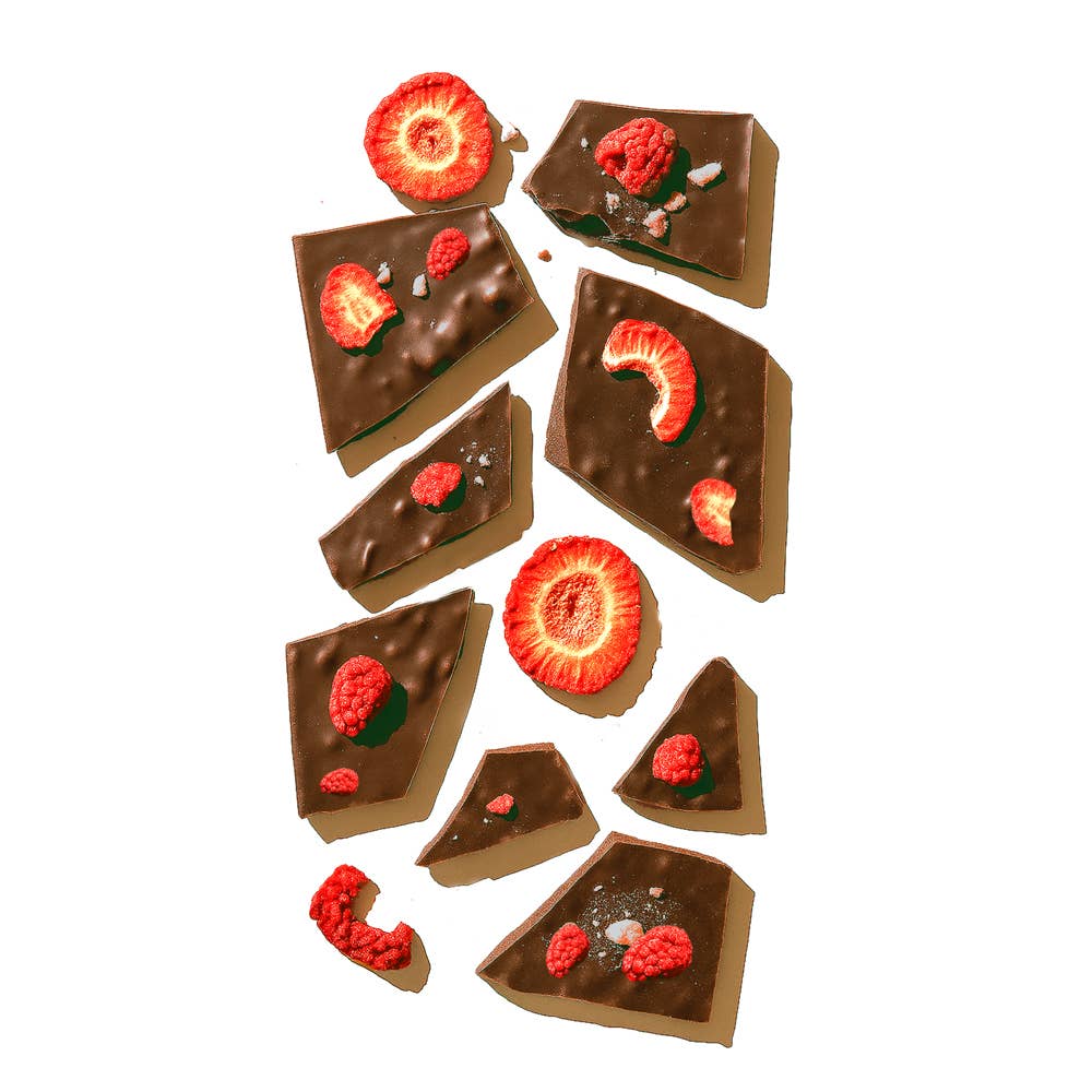 DIRTY COW CHOCOLATE – Engroshandel Chokoladebar – **NY** HAIL MARY BERRY plantebaseret vegansk chokoladebar1