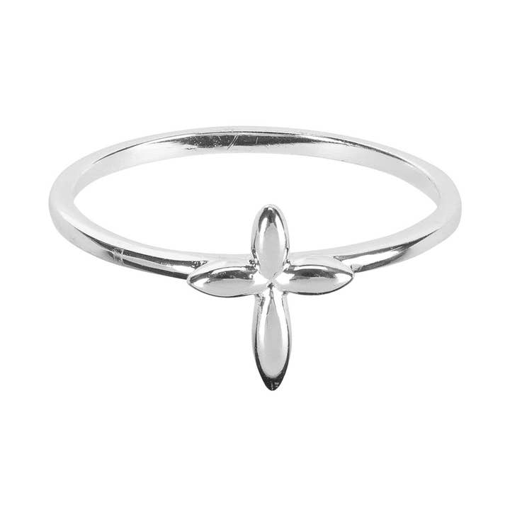 Ring Blütenkreuz Größe 6 für den Großhandel von Dicksons