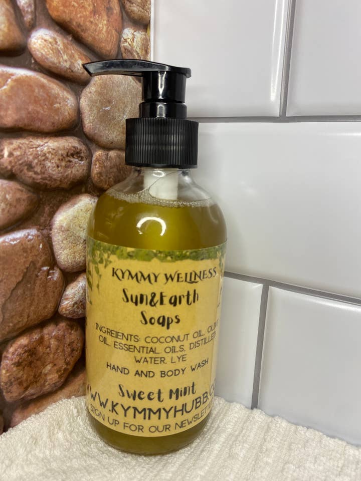 Savon de Castille à la menthe douce pour la vente par Kymmy Wellness and Candles