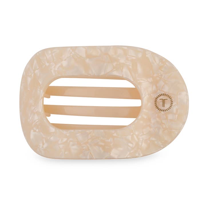 Flat Round Hair Clip | Medium | Soft Surf for wholesale by TELETIES