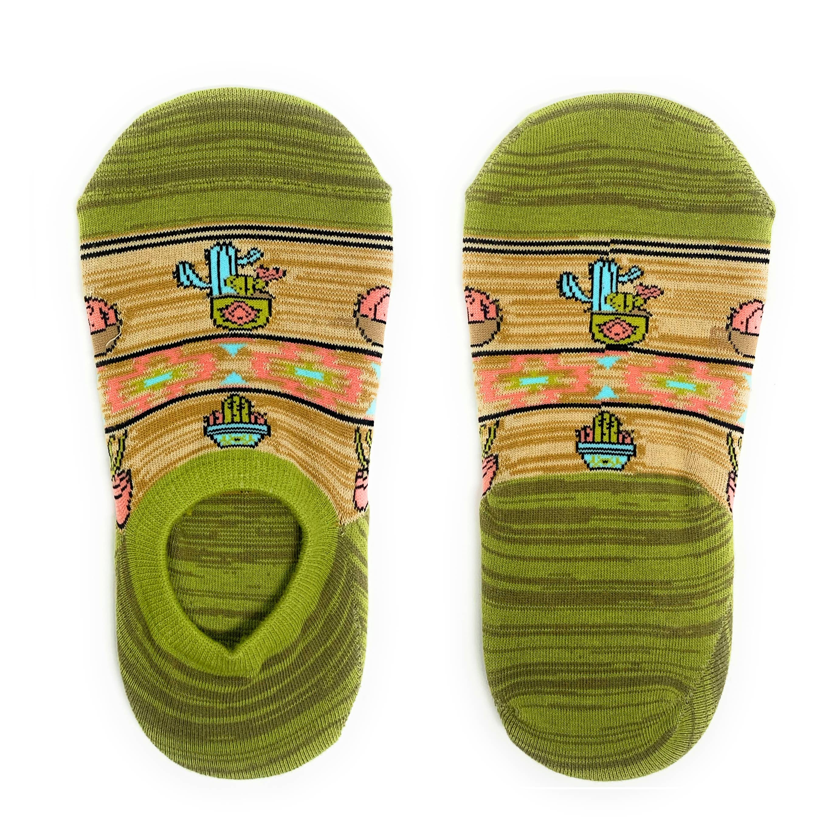 Oooh Yeah/Sock It Up/Oooh Geez Slippers - Vendita all'ingrosso Calzini - Donna - Cactus Hugs | Calzini eleganti da donna in cotone premium0