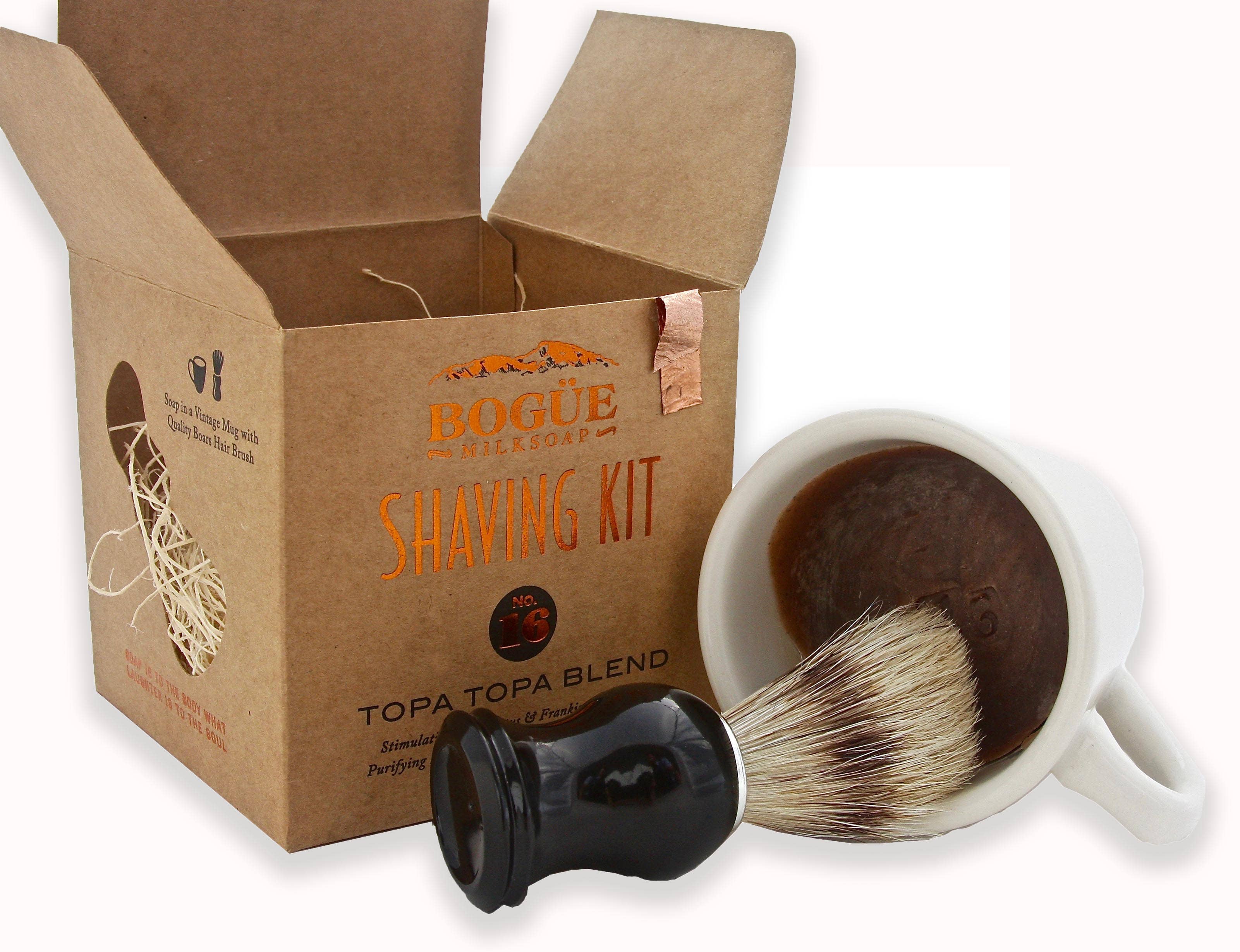 Bogue Milk Soap - Wholesale Shave Soap - Men's - No.16 Topa Topa Blend Shave Soap Refill Disc1