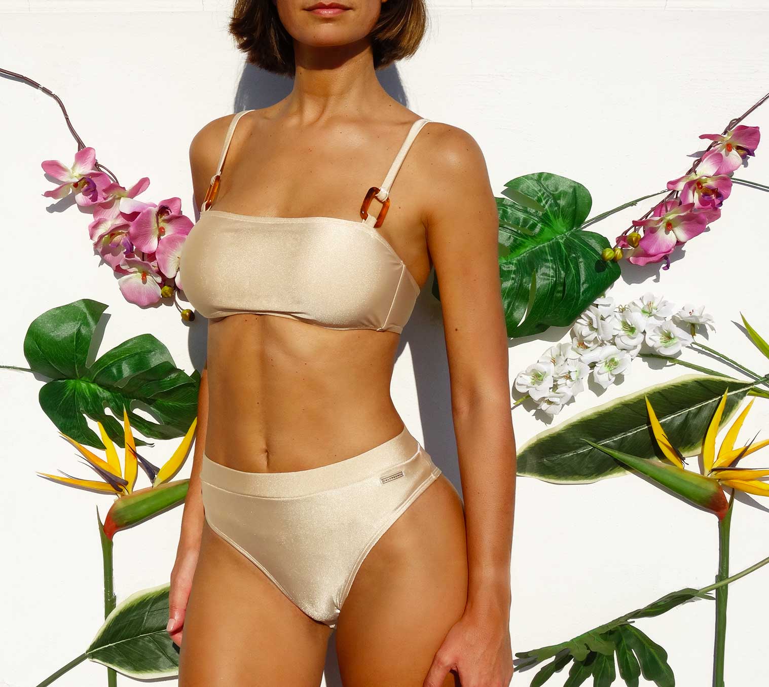 CALYPSONIA - Venta al por mayor Traje de baño de dos piezas - Mujer - Bikini Birkin Beige1