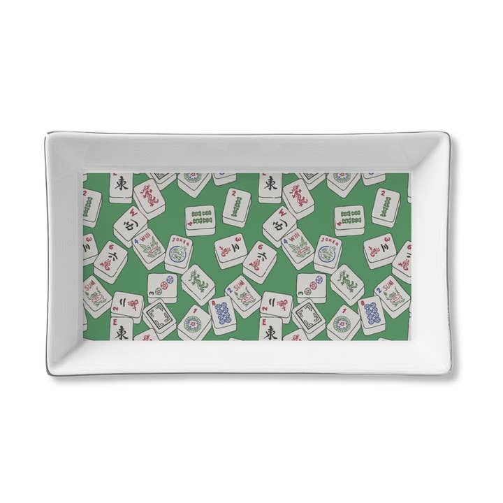 Ceramic Tray - Mahjong for wholesale by Toss Designs