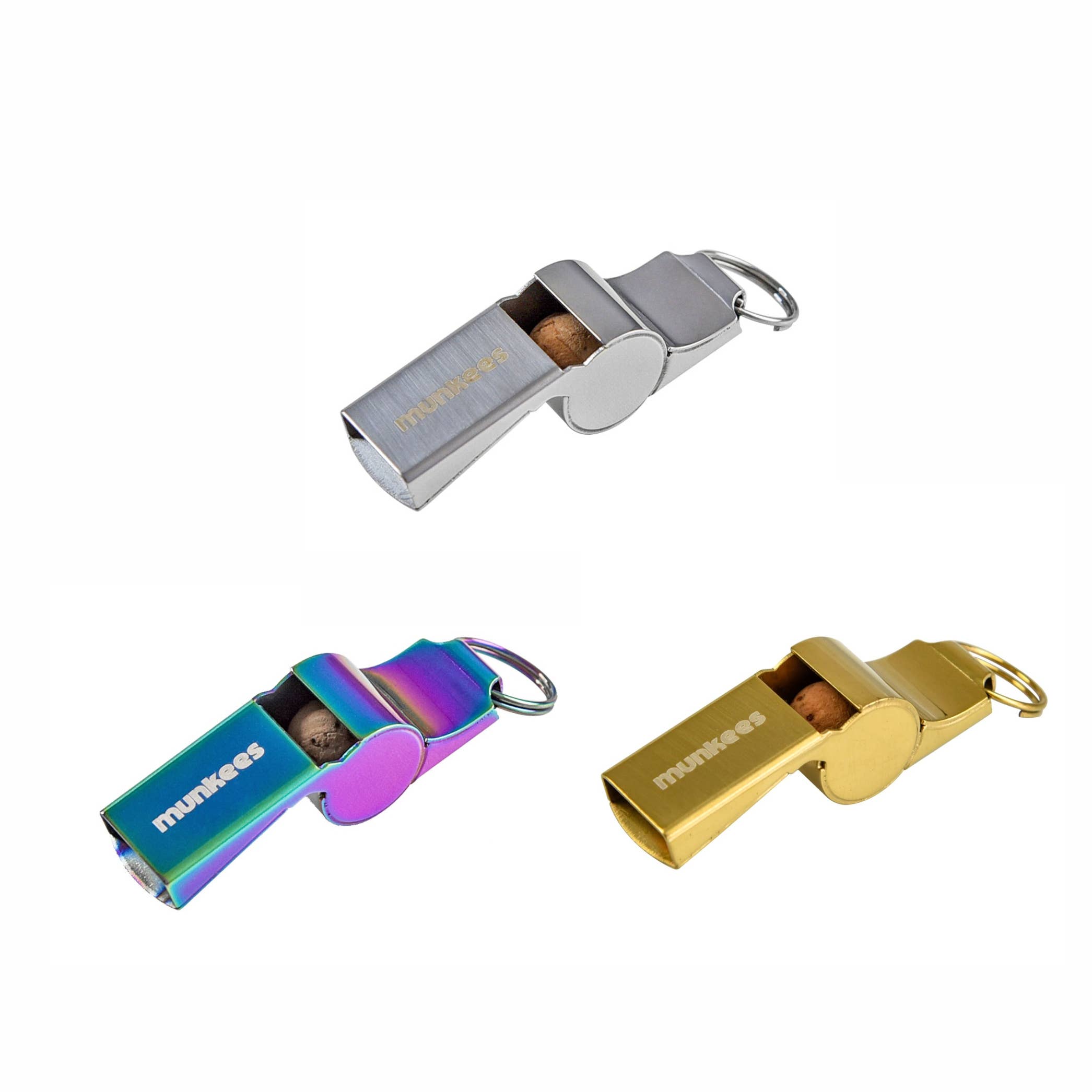 AceCamp - Wholesale Sporting Accessories - Munkees Stainless Steel Whistle 0