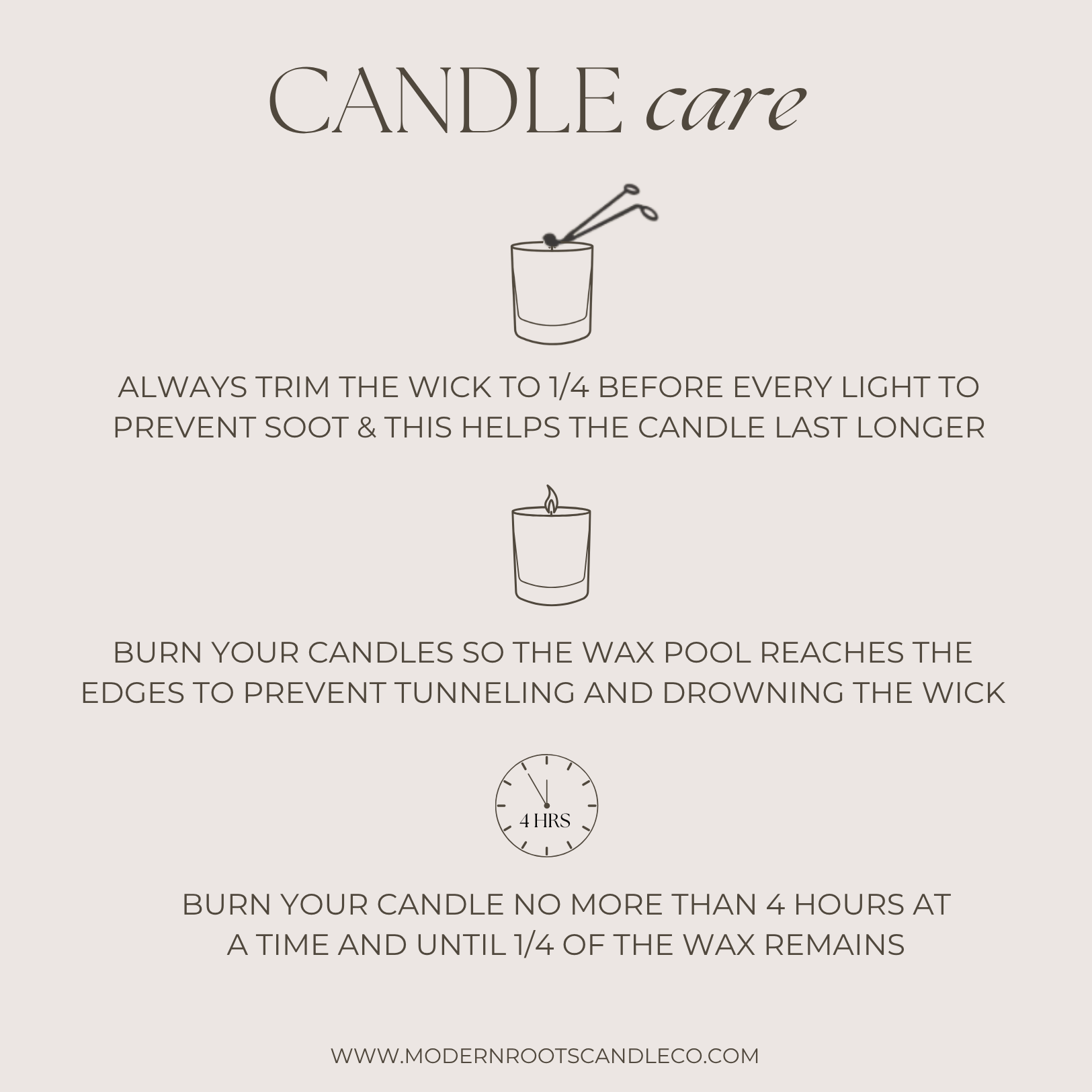 Modern Roots Candle Co. – Vela em jarro/copo por atacado – Faith | Lírio & Bergamota | Vela de Soja em Frasco Transparente de 255 g4