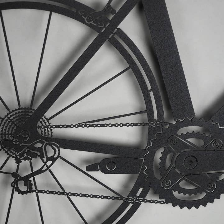 NOXART LLC – Engroshandel 3D-vægkunst – Cykel Metal Væg Kunst - APT217