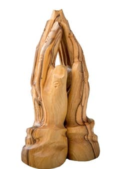 Small Praying Hands - 4" for wholesale by Earthwood