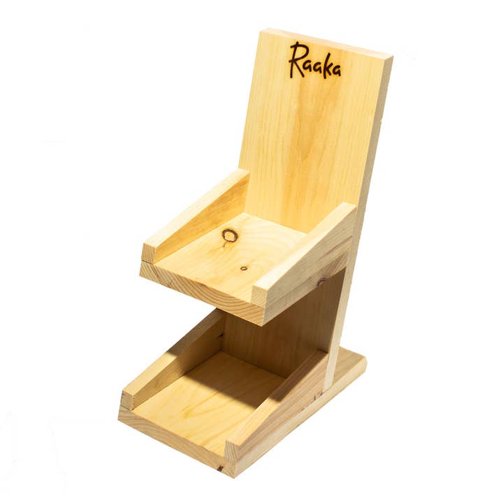 Raaka Chocolate - Wholesale Retailer Display - Food & Drink - Wooden Display, DISPLAY ONLY