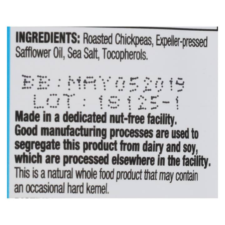 Everyday Supply Co - Wholesale Nuts - Good Bean Sea Salt Chickpea Snacks, 6-Pack, 6 oz Each2