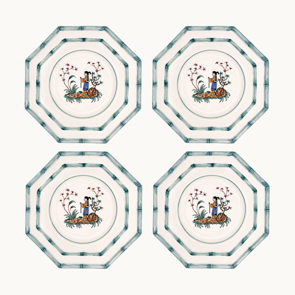 Duggan Society - Vendita all'ingrosso Piatto - Piatto piano Shangai (set di 4)6