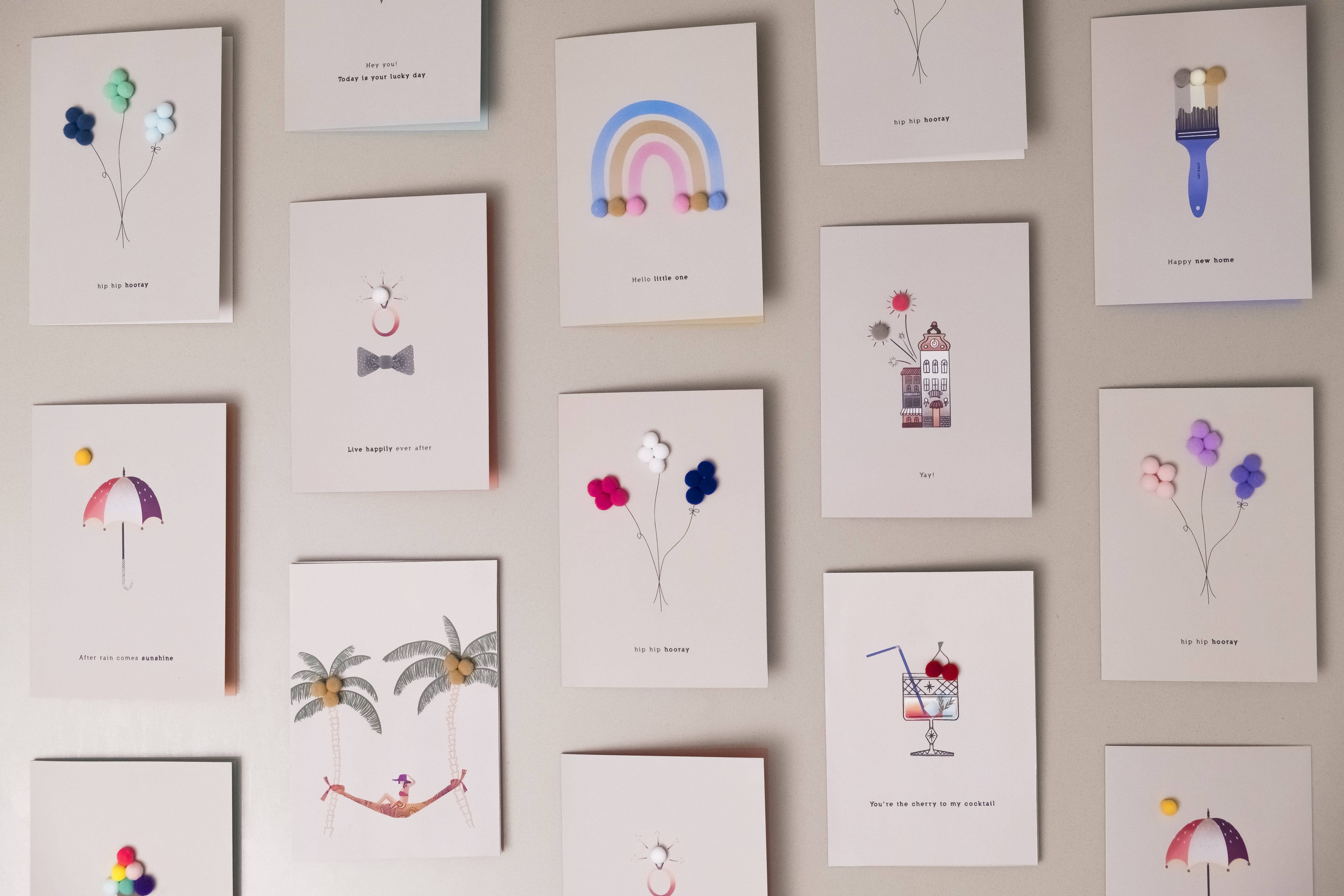 Karte Blanche - Wholesale Birthday Card - Hip Hip Hooray1