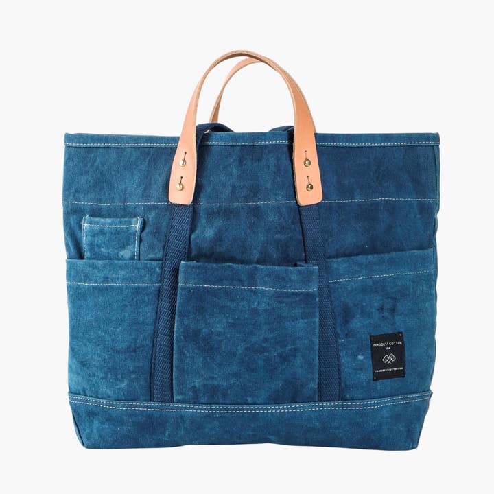 Sac de construction | Indigo pour la vente par IMMODEST COTTON