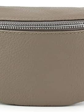 Cassette - Fanny Pack Leather Belt Bag Taupe for wholesale by Cassette Barcelona