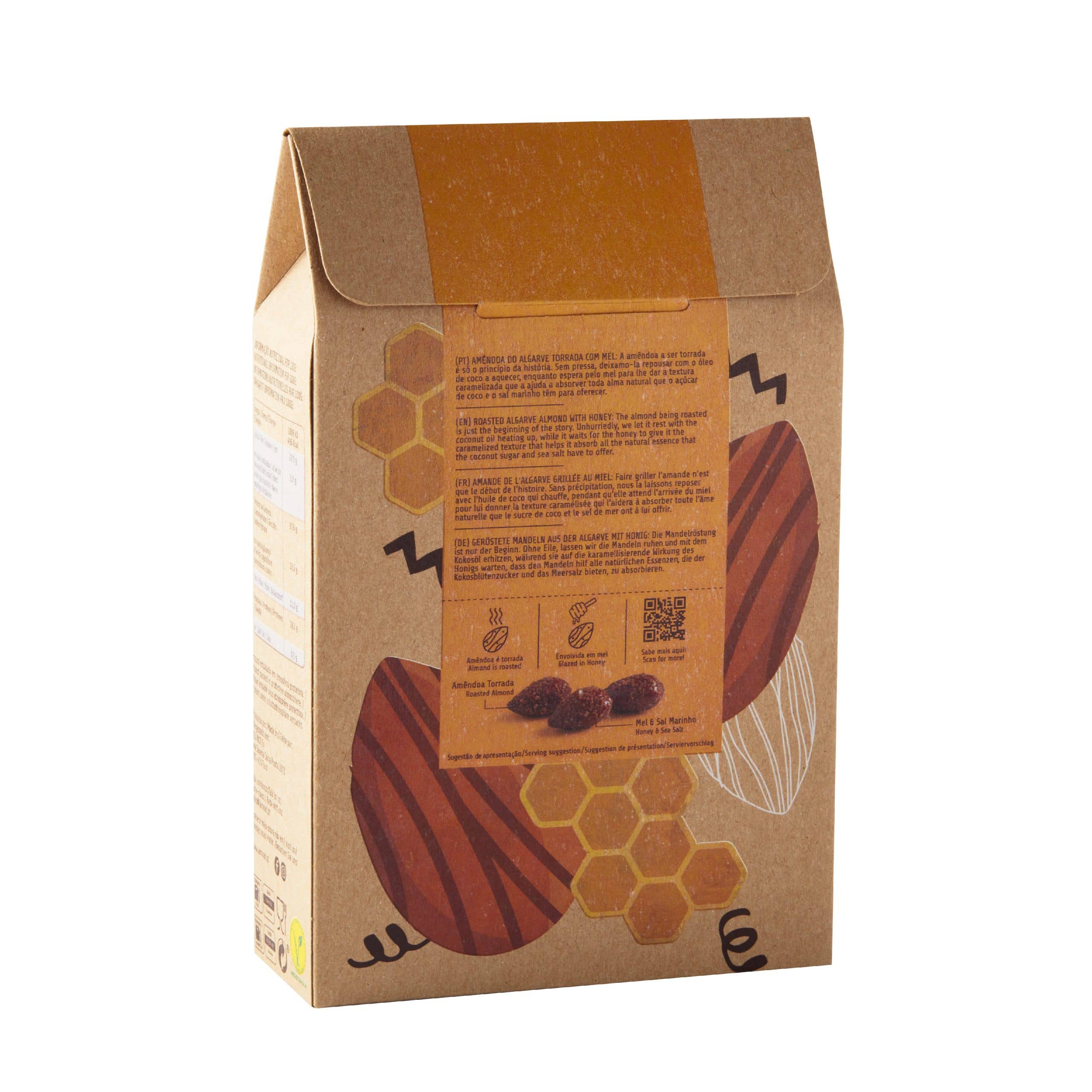 I'M NAT – Frutos secos por atacado – Amêndoa do Algarve Torrada com Mel 120 g1