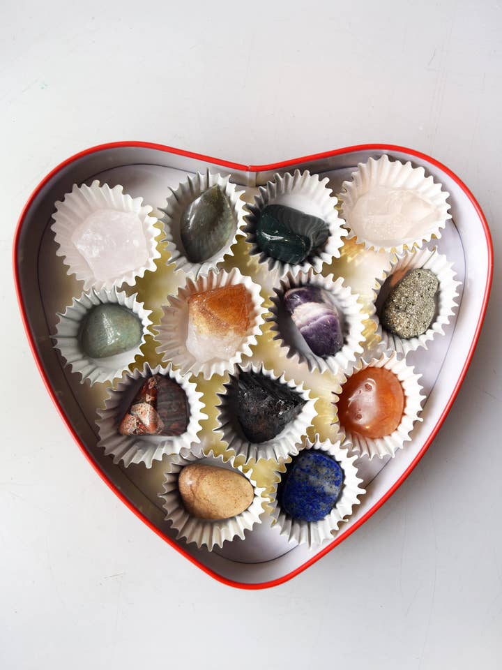 Crystal "Chocolate" Box for wholesale by Earth Speaks