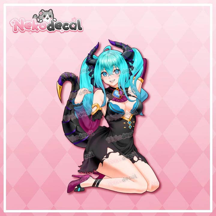 Nekodecal - Wholesale Sticker - Pretty Miku Stickers