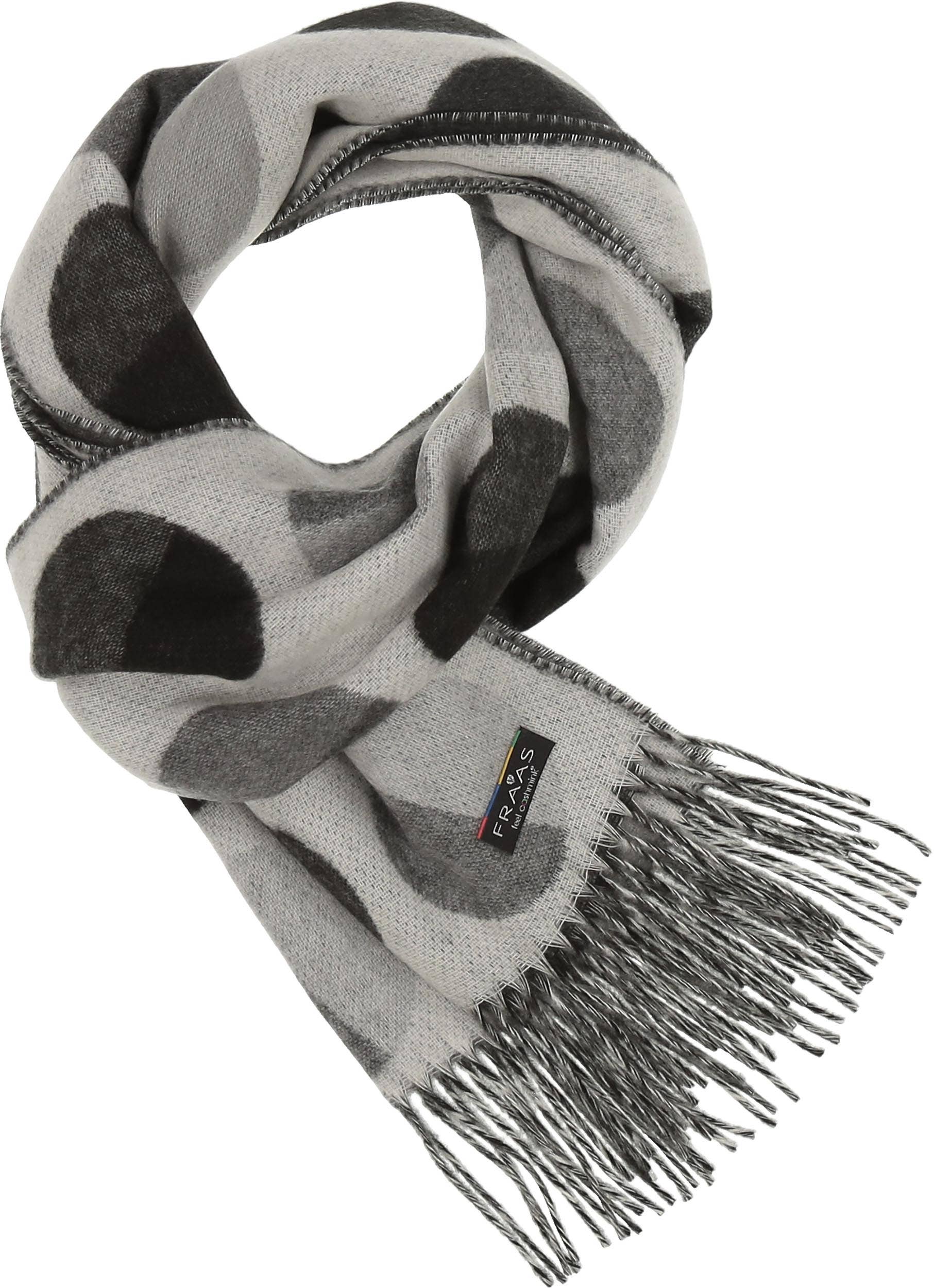 FRAAS - The Scarf Company - Wholesale Scarf - Women's - Divided Dots Oversized Cashmink® Scarf7