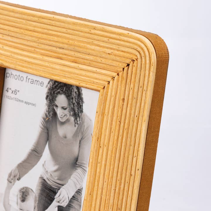 Primitives by Kathy - Wholesale Picture Frame - Rattan Photo Frame