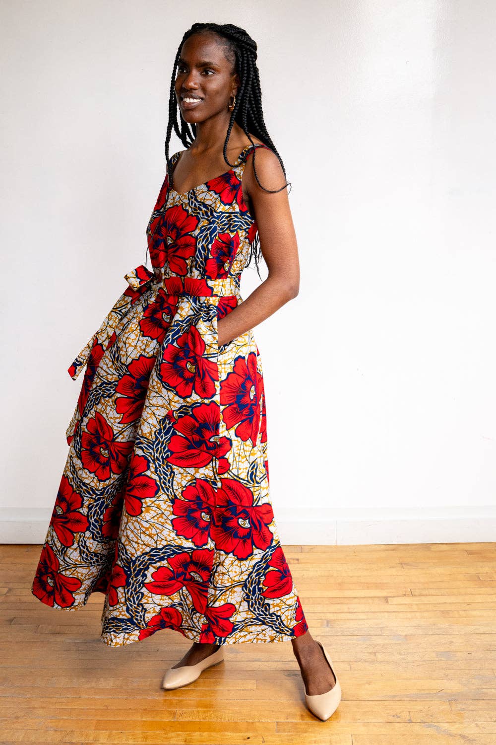 Amooti Store - Wholesale Dress - Women's - Long strap dress Jinja1