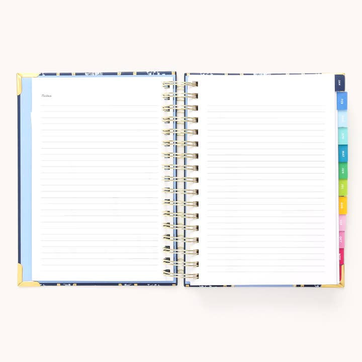 Simplified by Emily Ley – wholesale Planner – 2026 Spiral Daily Simplified Planner - Poppy Posies11