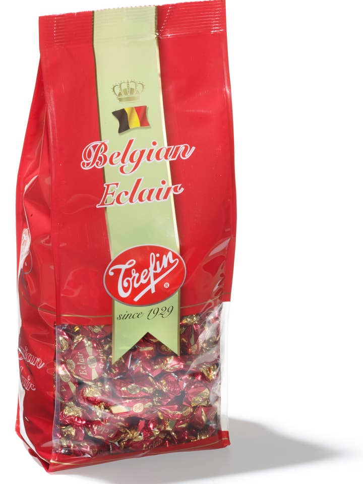 Éclair Belgian Cocoa and Butter Toffees 3 kg BULK bag for wholesale by Dulcefina Chocolate and Sweets