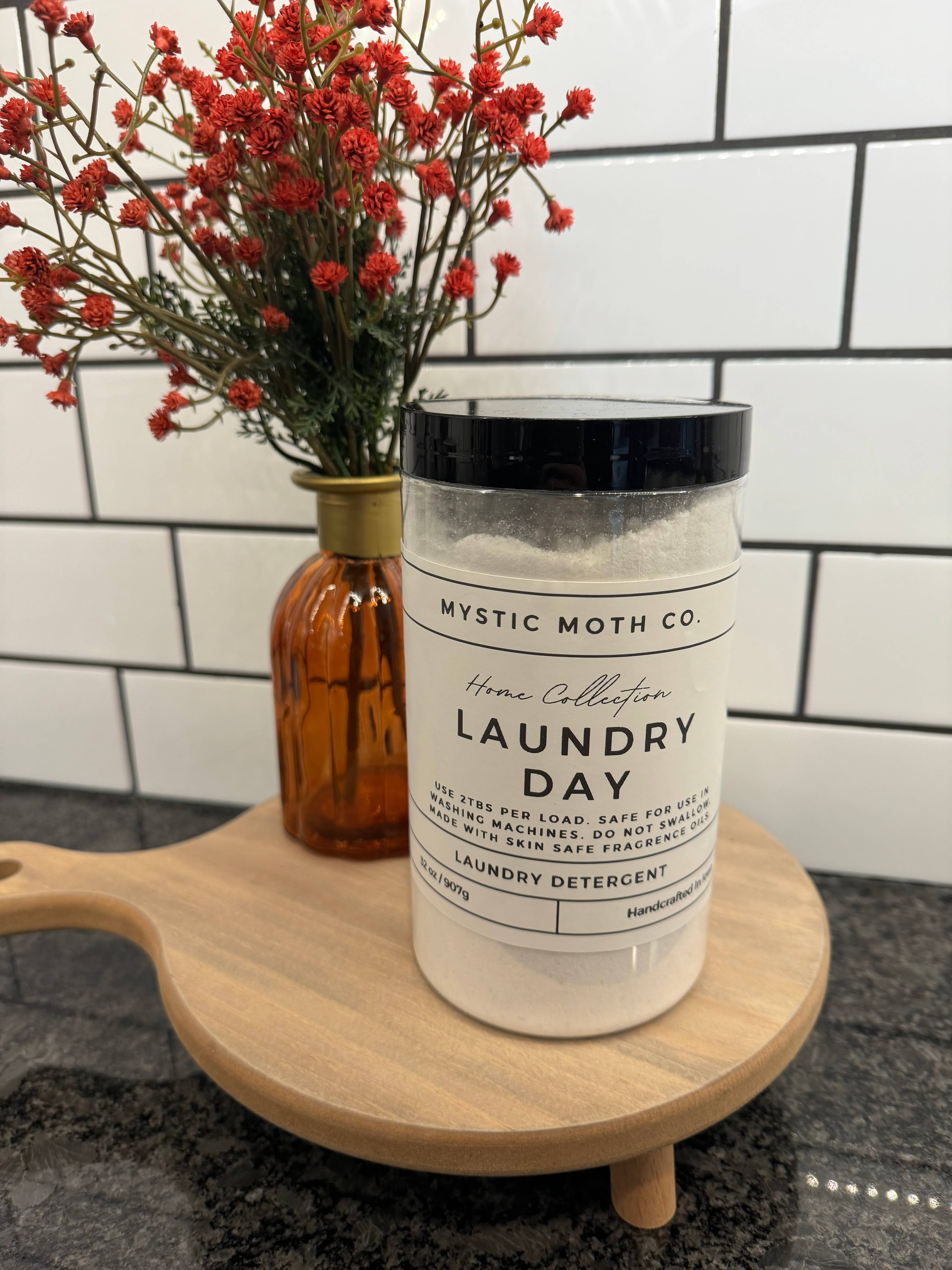 Mystic Moth Co - Vente Lessives en poudre/dosettes - Détergent à lessive en poudre non toxique 32 oz2