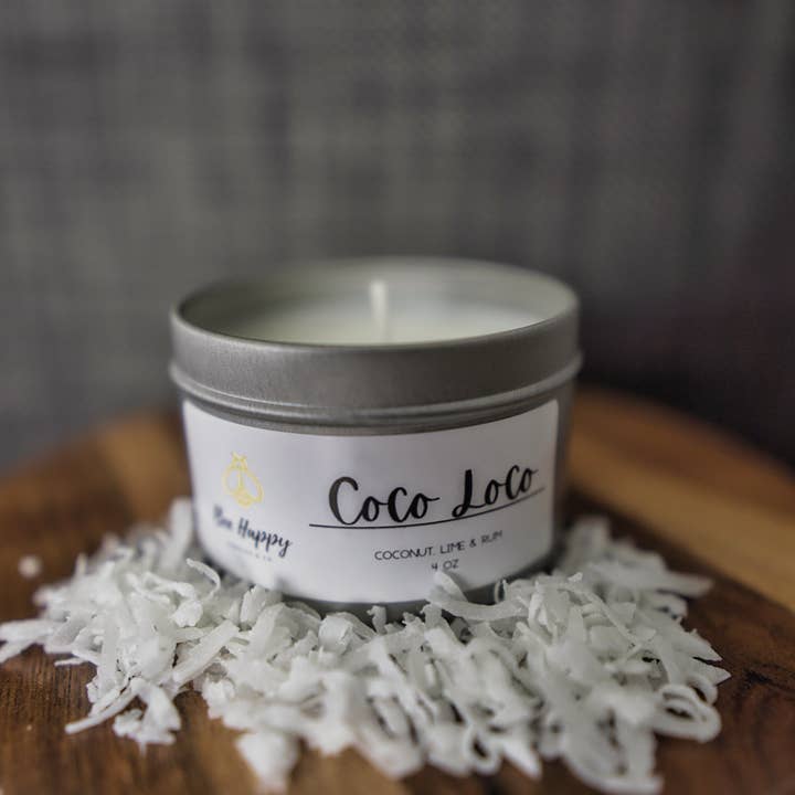 COCO LOCO for wholesale by Bee Happy Candles Co