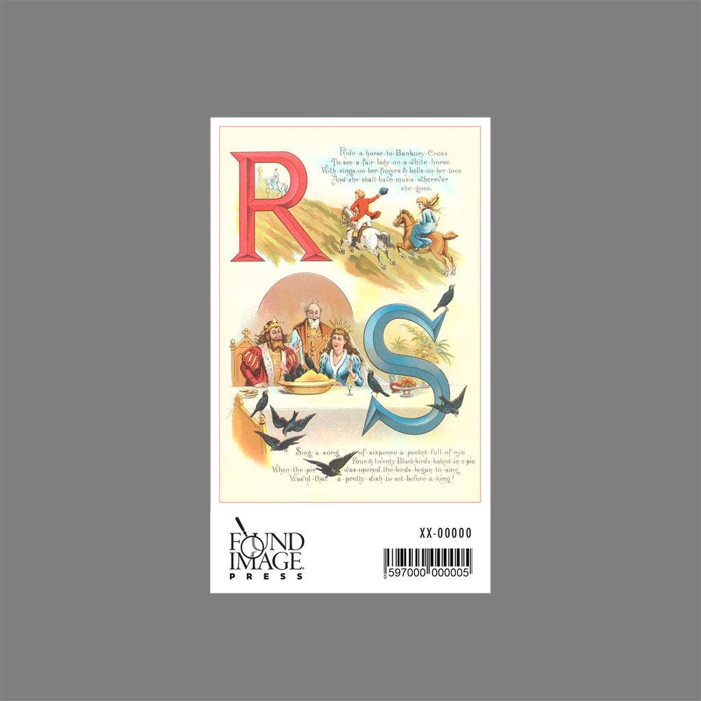 Found Image Press – Adesivo por atacado – Autocolante KF-418 Poemas para R e S1