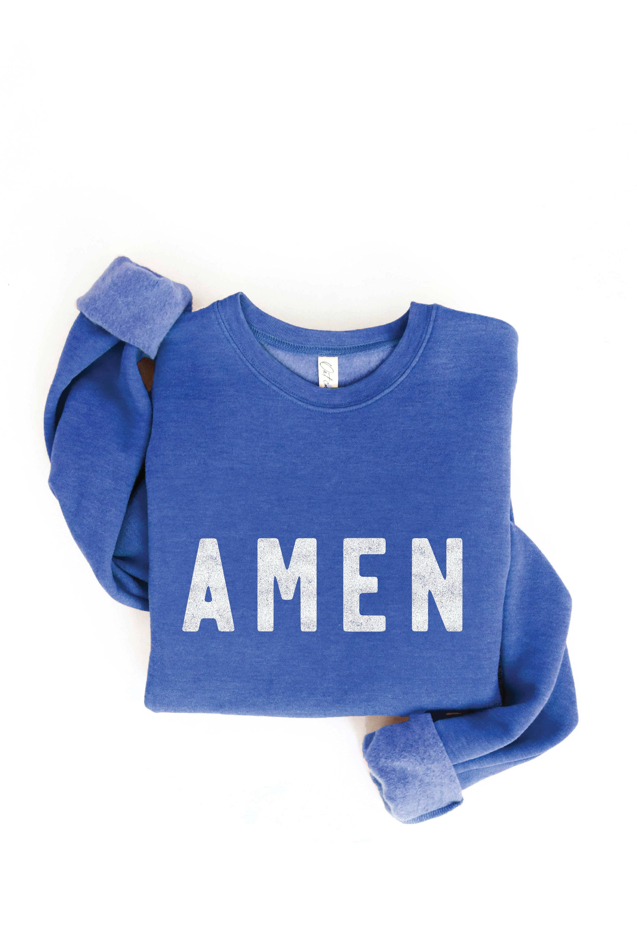 OAT COLLECTIVE - Wholesale Graphic Sweatshirt - Women's - AMEN Graphic Sweatshirt11
