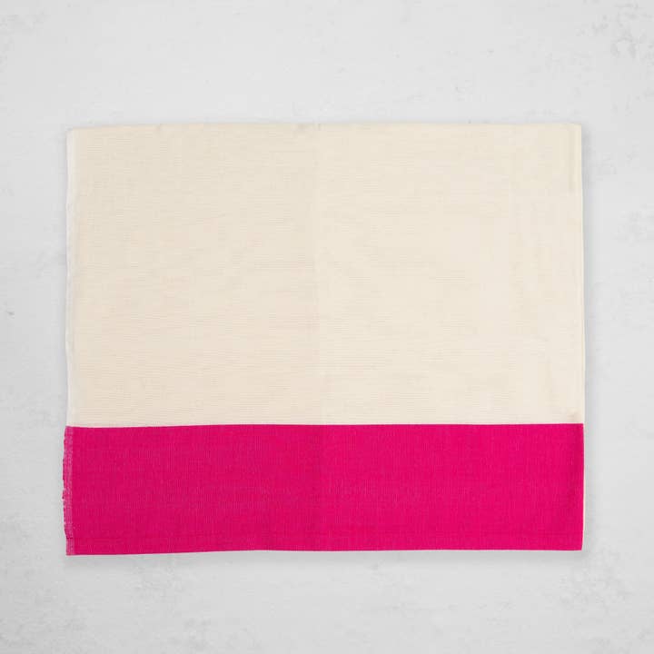 Bolé Road Textiles - Venta al por mayor Cortinas - Cortina de rayas sólidas, color fucsia