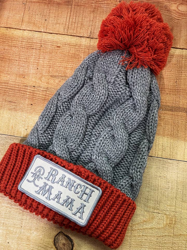Ranch mama beanie for wholesale by Buckin Barn Wholesale