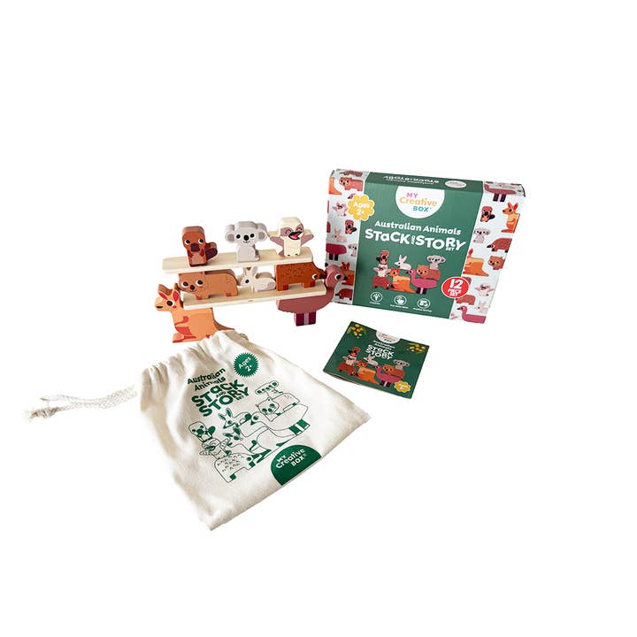 Australian Animals Stack and Story Set for wholesale by My Creative Box