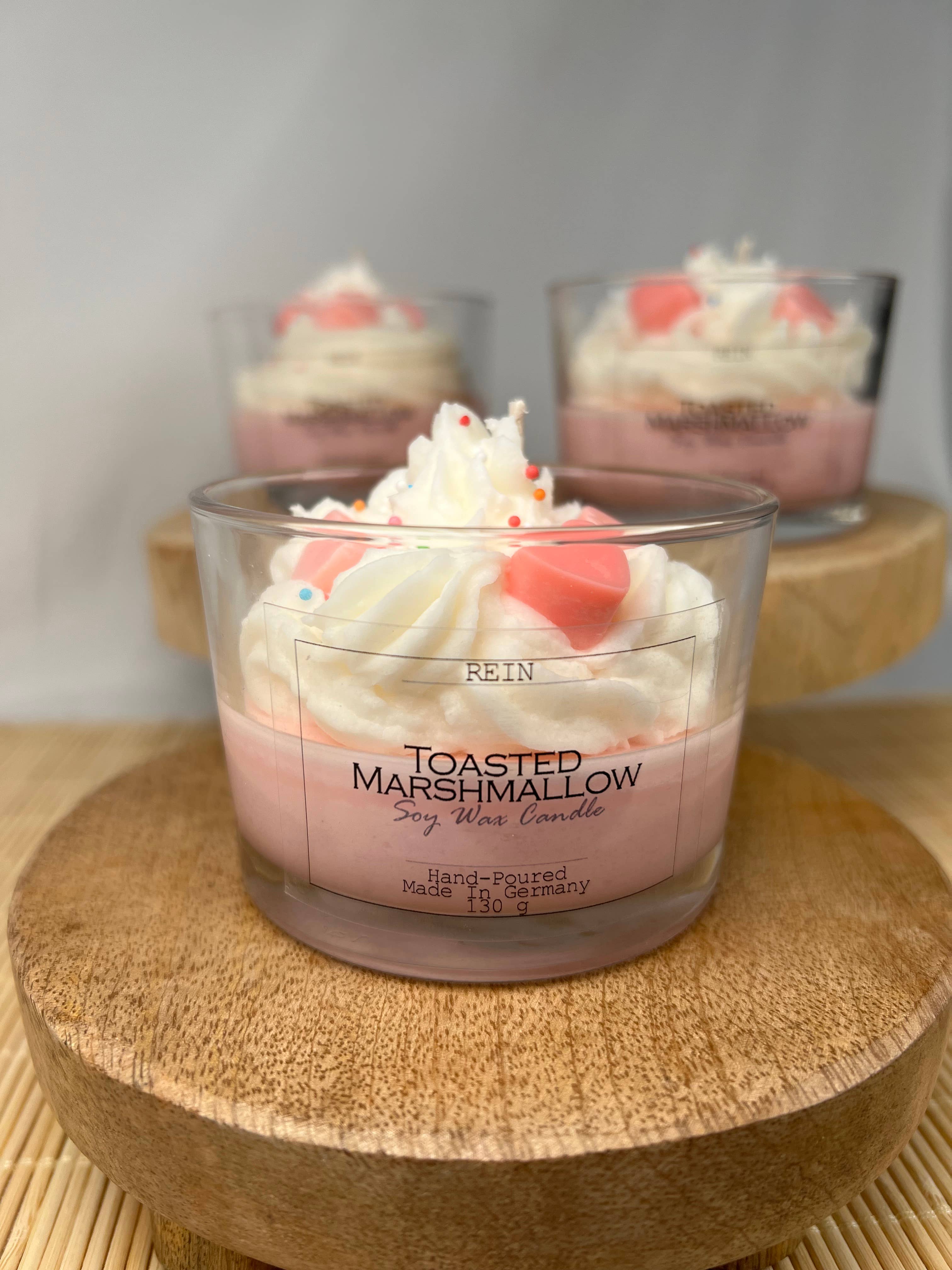 Studio Rein – Engroshandel Gavelys – Hjerte Dessert Duftlys - Håndstøbt0