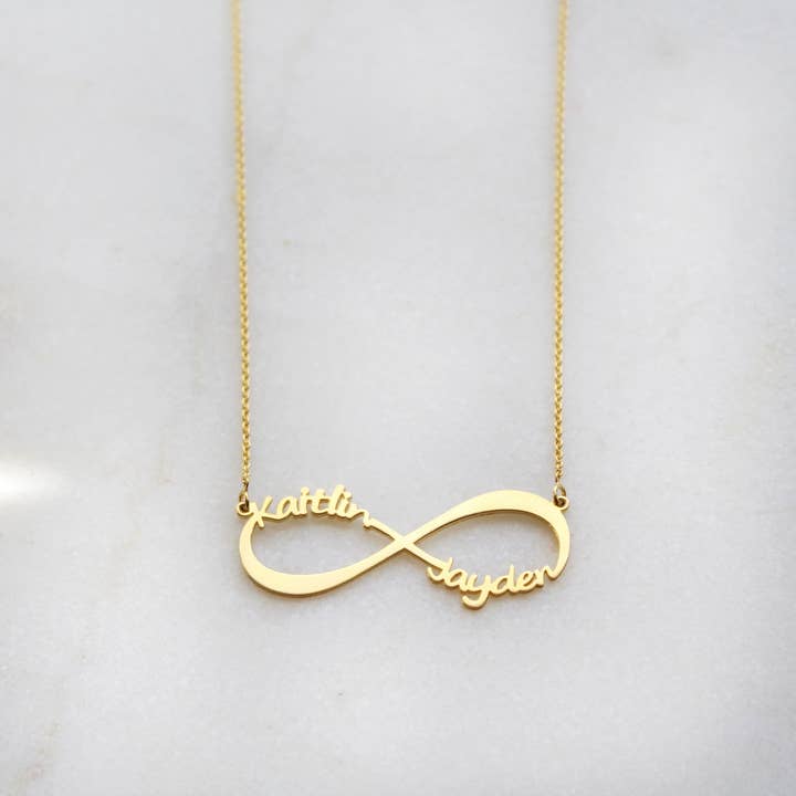 Kimiya Designs – Engroshandel Halskæde med vedhæng – Personalizable Infinity halskæde