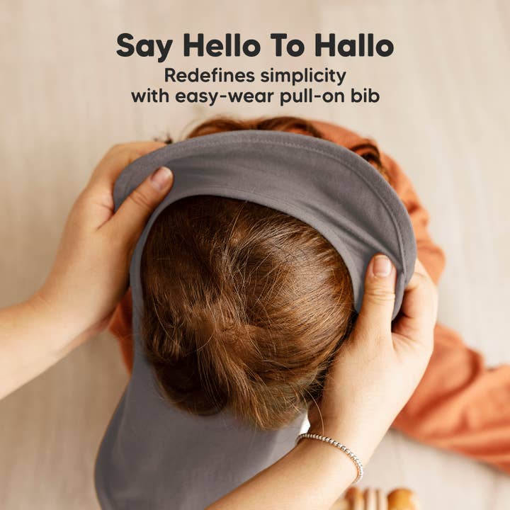 Terracotta KeaBabies 8-Pack Hallo Drool Bibs for wholesale on Faire