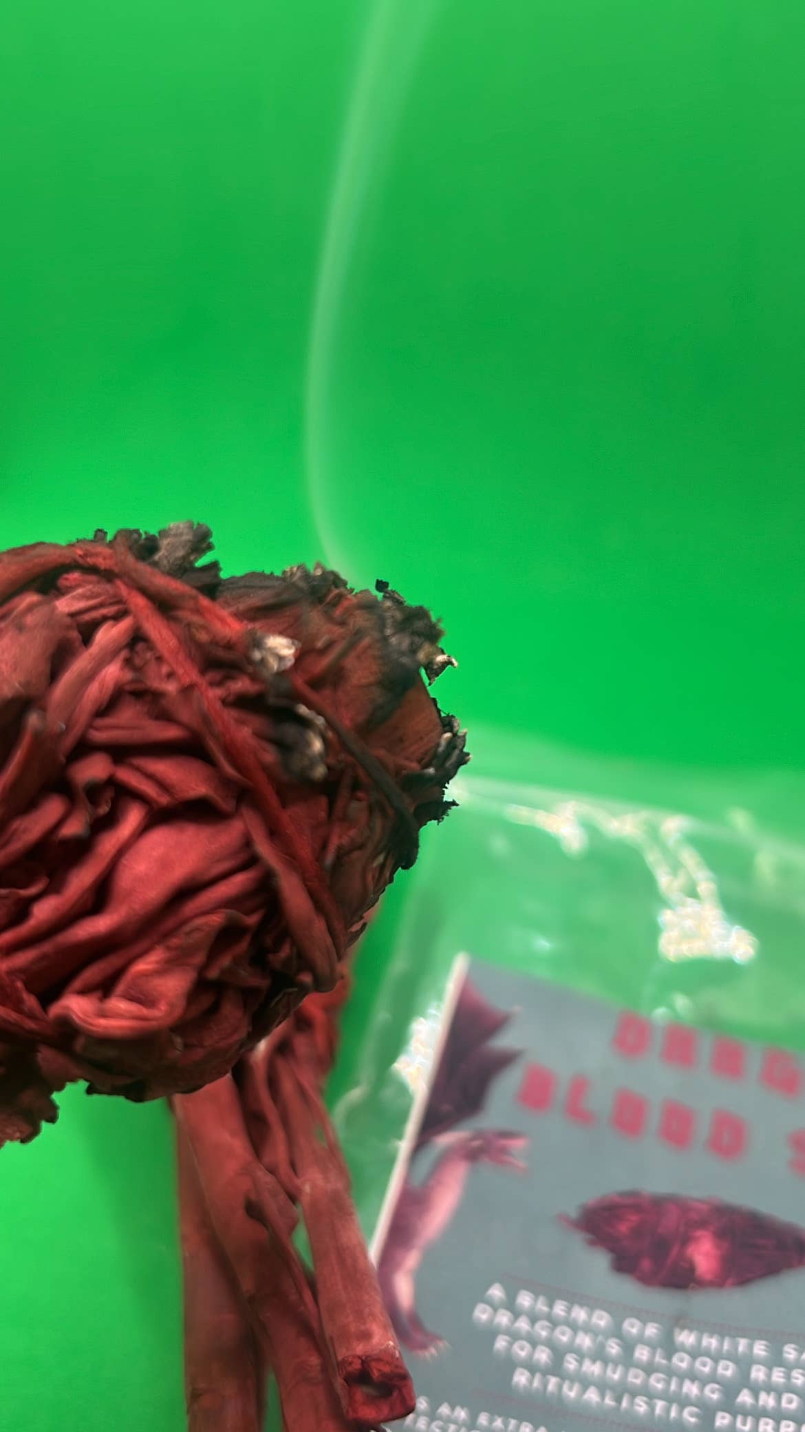 WaterBruja - Vendita all'ingrosso Stick smudge - Bastoncino di Salvia al Sangue di Drago, 4" Protezione e Purificazione6