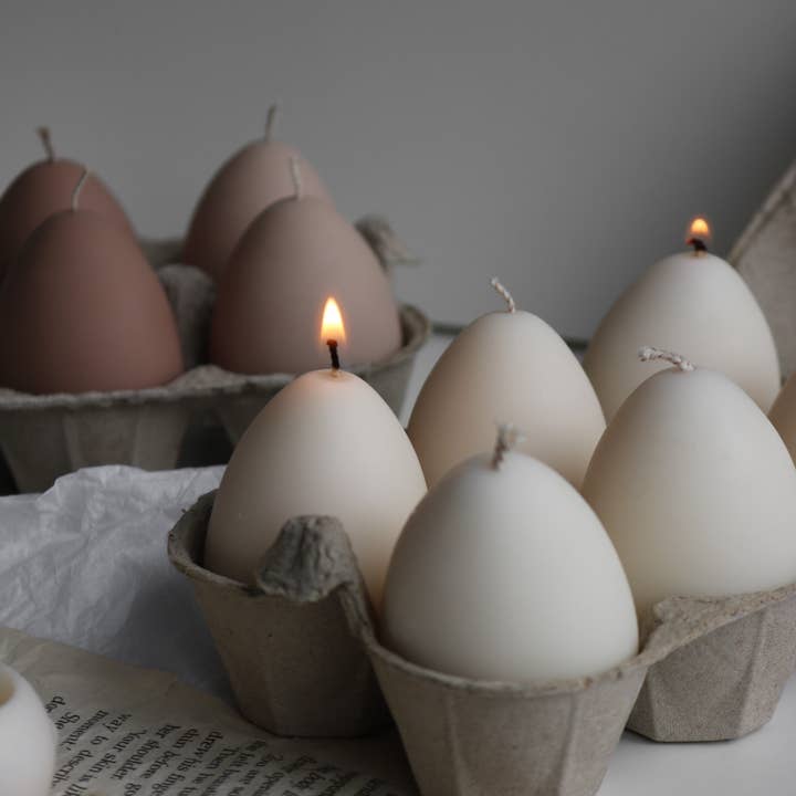 Mae Fleur - Wholesale Novelty candle - Egg candle1
