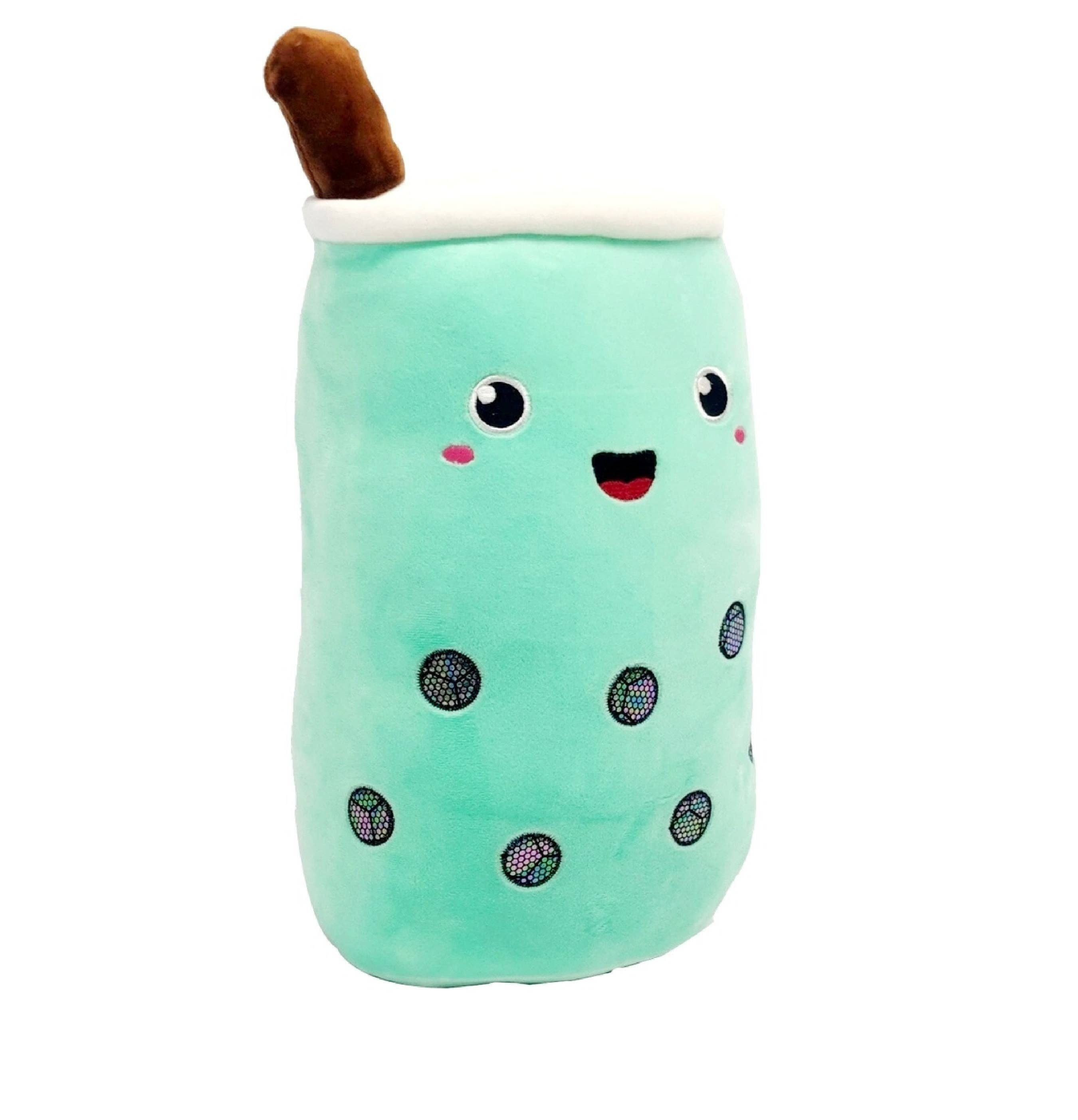 Queen Esther's Essentials - Wholesale Throw/Decorative Pillow - Milk Shake Bubble Tea Squishy, Plushies Pillow 14 Inches1