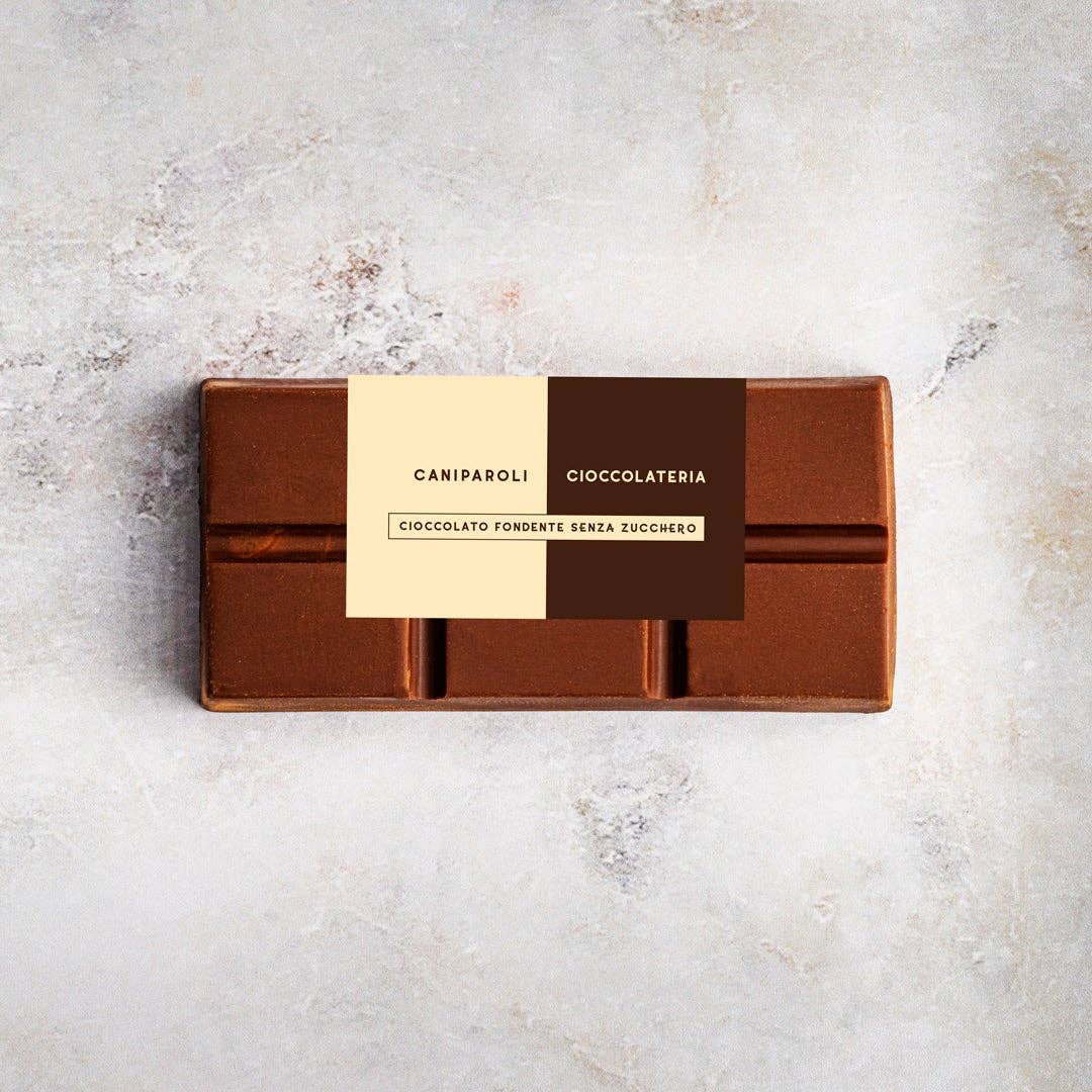 Caniparoli Cioccolateria - Wholesale Chocoladereep - Reep suikervrije pure chocolade2