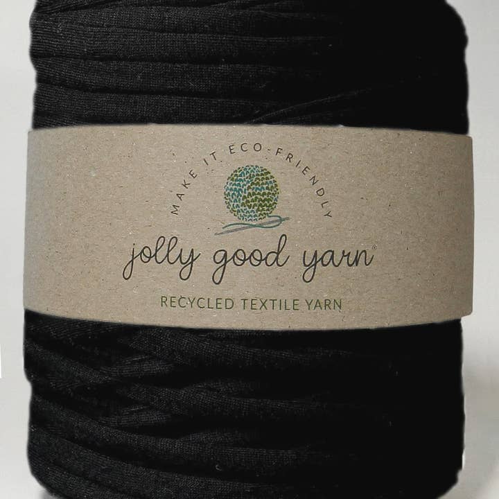 Jolly Good Yarn – wholesale Yarn – Black t-shirt yarn by Jolly Good Yarn (100-120m)0