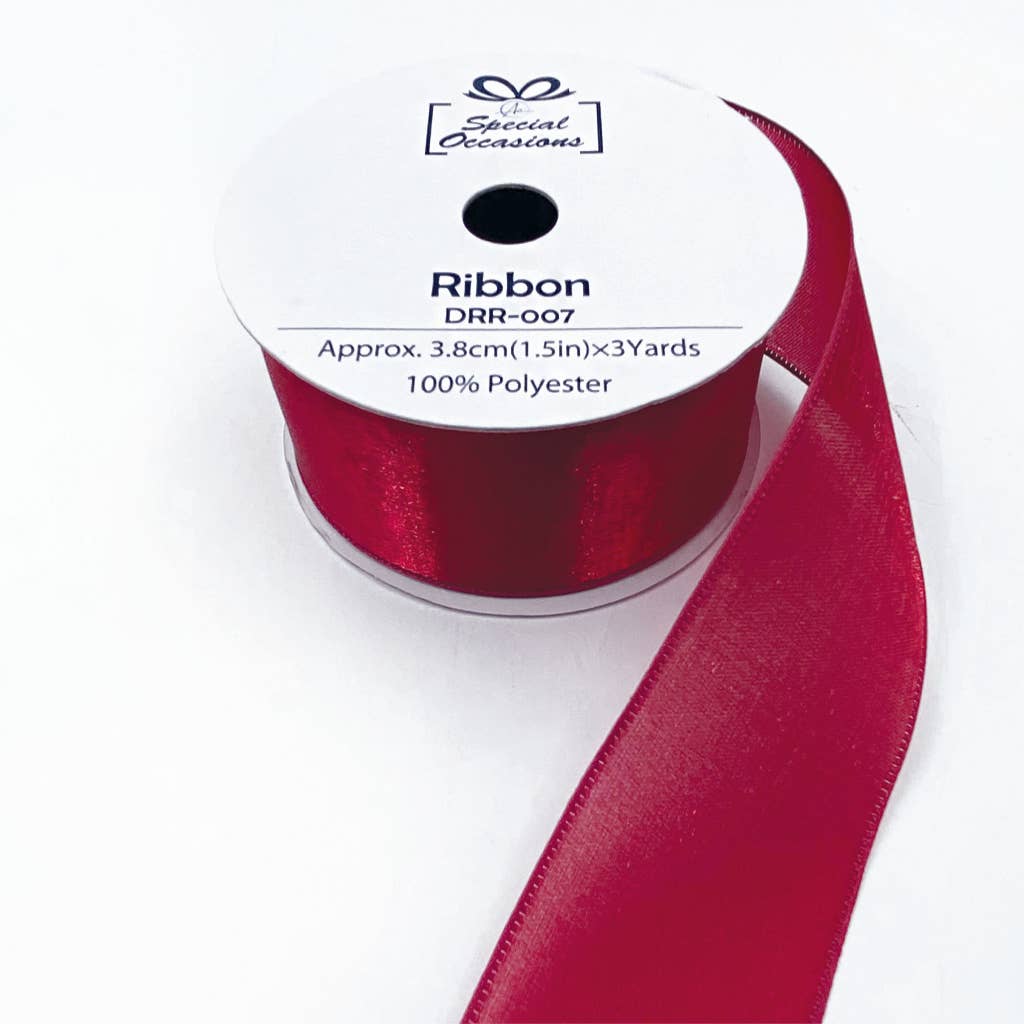 Angels Craft - Wholesale Ribbon - Gift Wrapping - Organza Ribbon, 1.5" x 3 yards, Set of 18 Deco Sheer Ribbons2