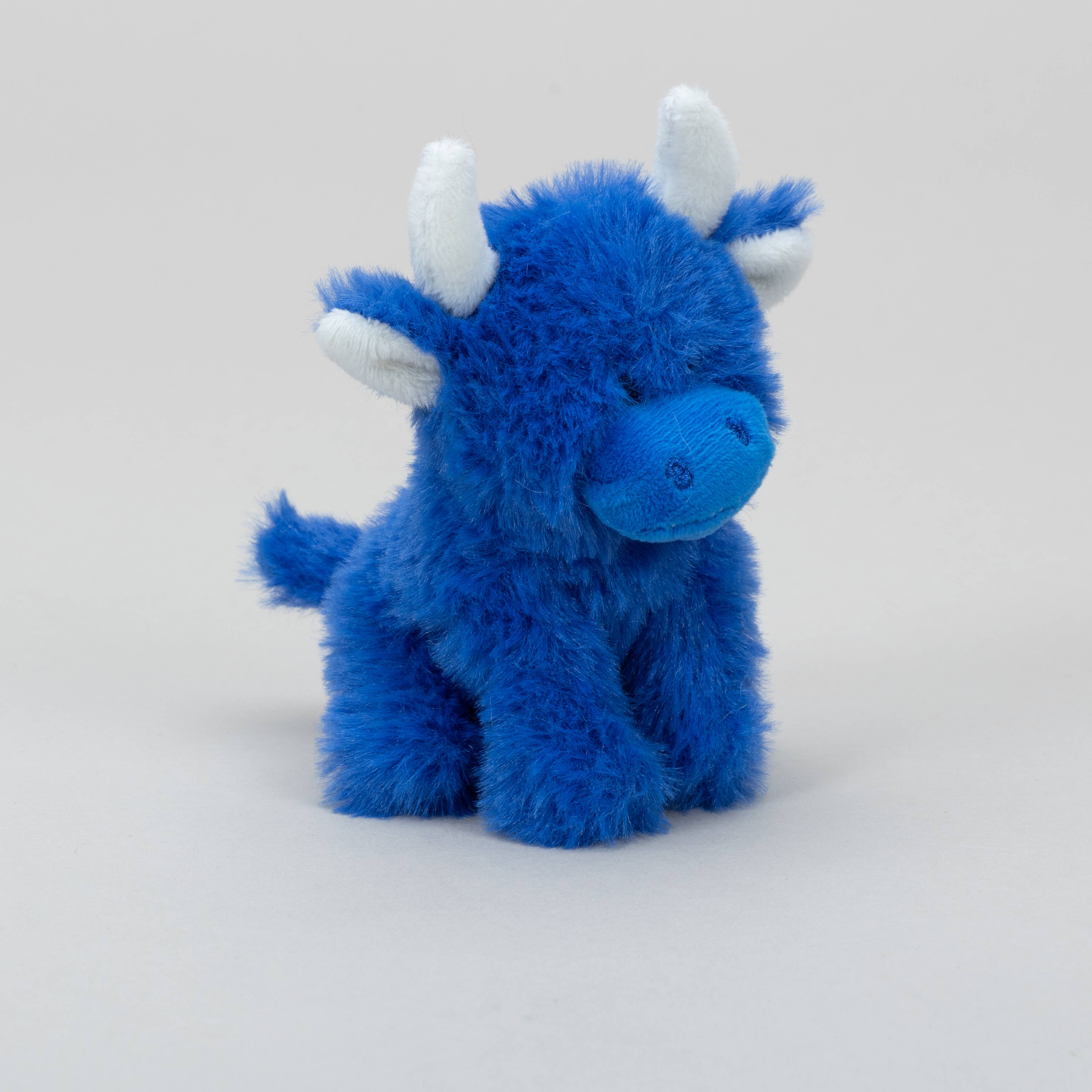 Jomanda Soft Toys & Accessories – wholesale Stuffed/plush toy – Kids & baby – Dark Blue Mini Highland COOllectible Cow Plush Toy   4