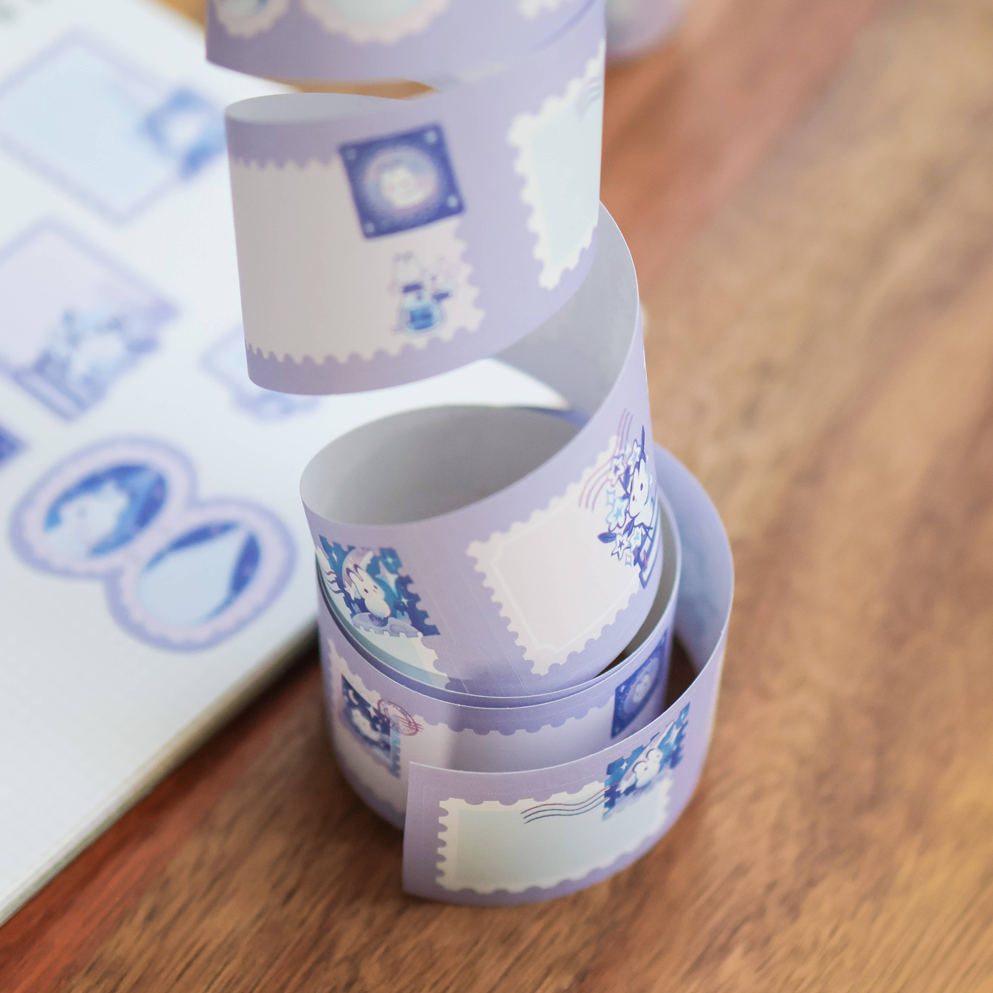 Thousand Skies - Wholesale Gift Tag Label - Paper Roll Labels (Kiss Cut) - Star Bouquet11