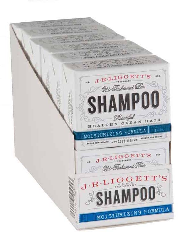 12 Bar Retail Display Case - Moisturizing Formula for wholesale by J.R.LIGGETT'S®