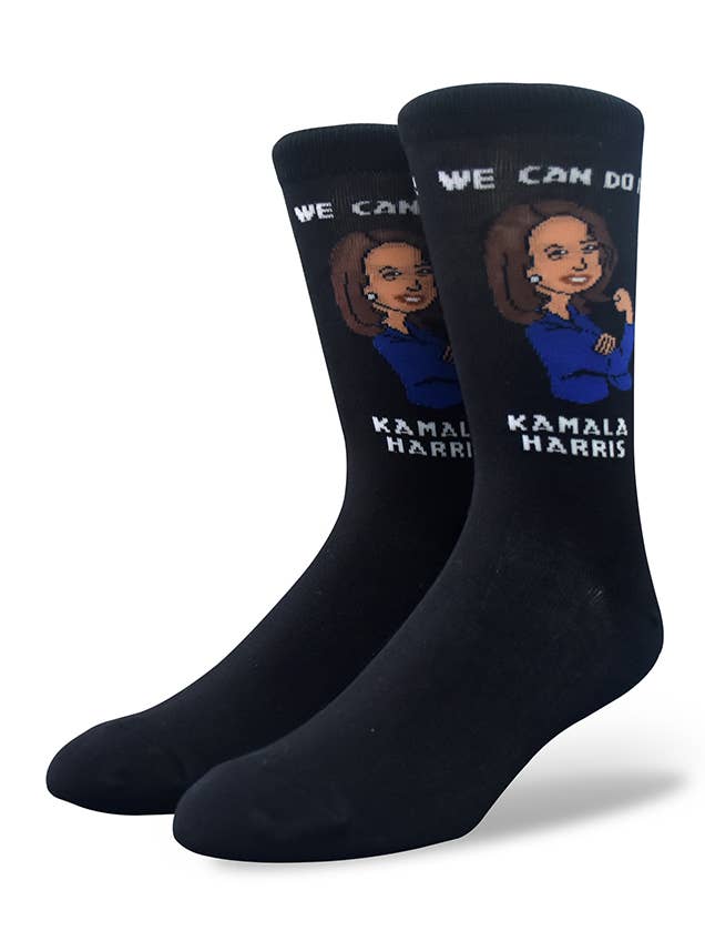 Chaussettes Femme, Run the World : Kamala Harris pour la vente par TrendyLake