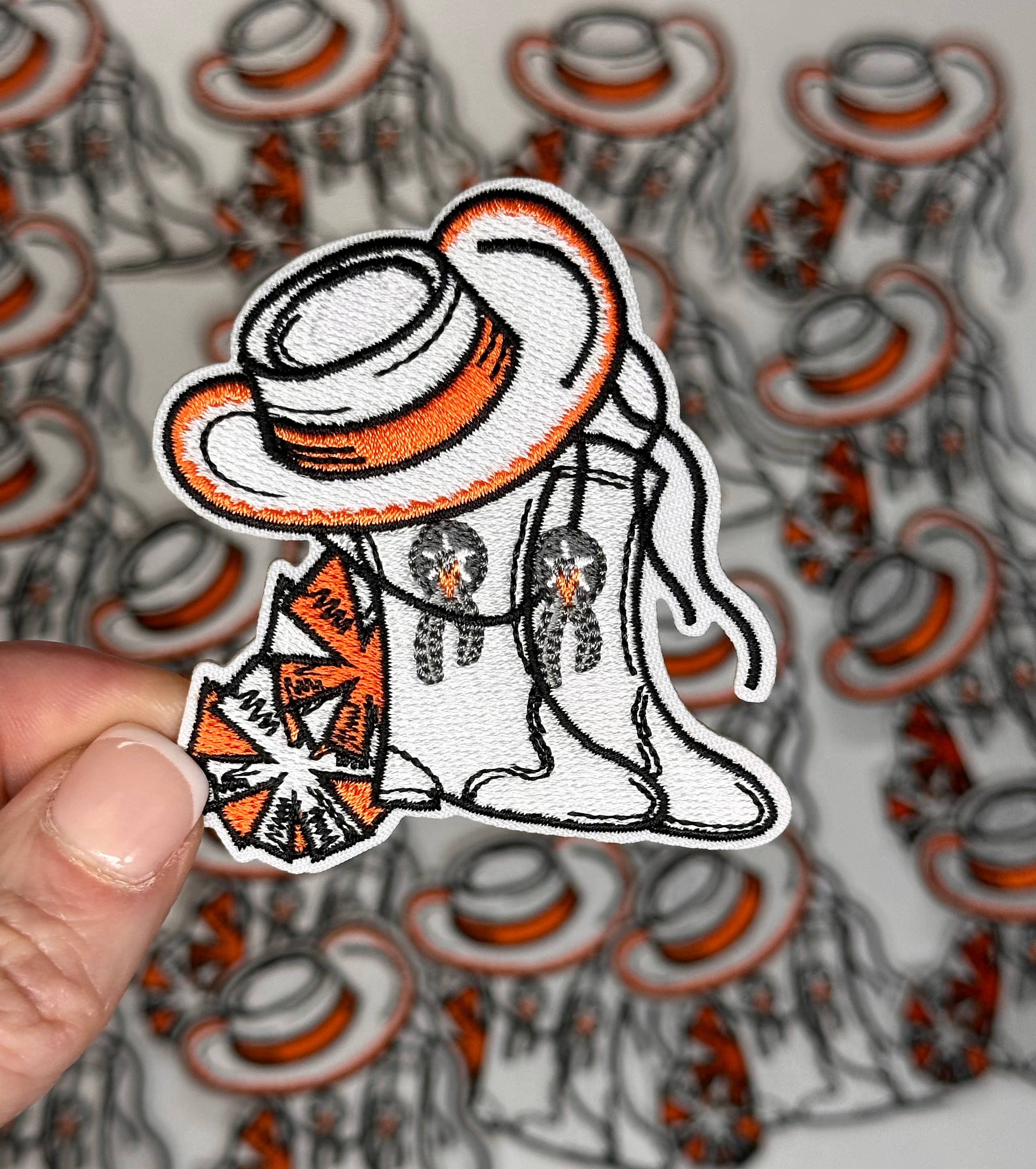 Aloe and Milk Boutique – Engroshandel Patch – Drill Dance Hat/-støvle, kickline patch, drille teampatch1