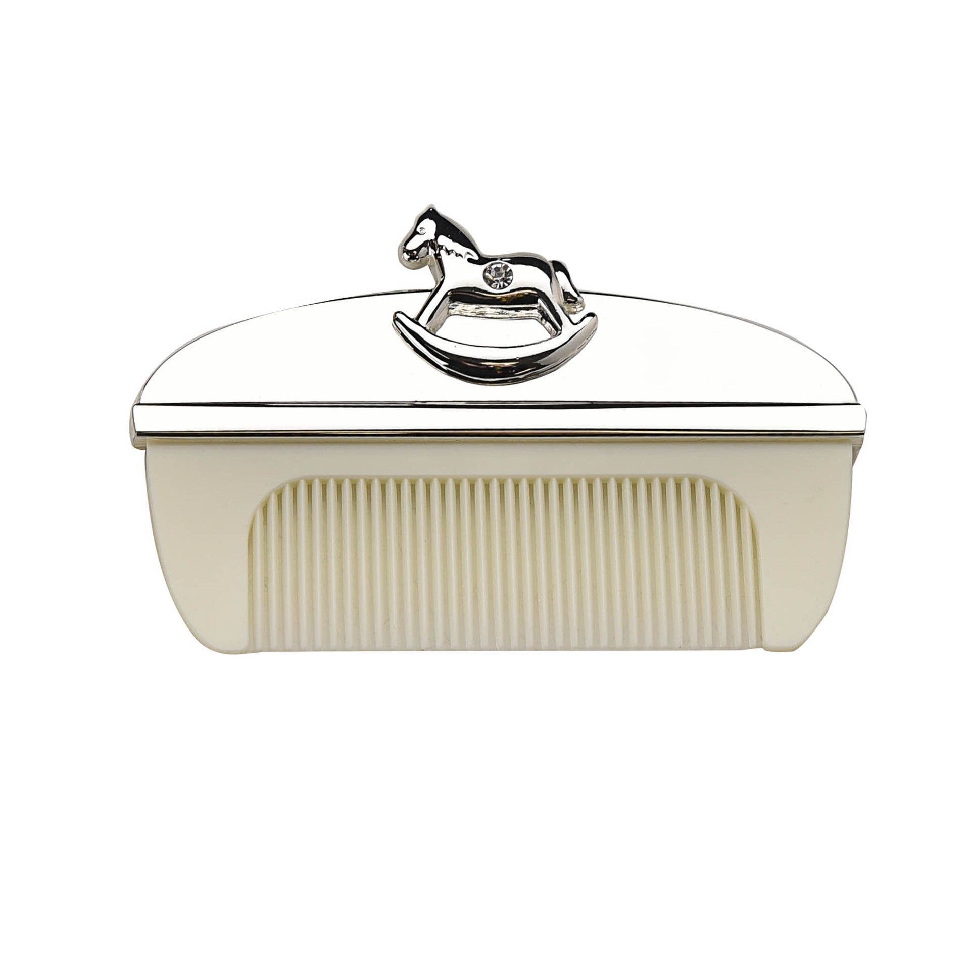 WIDDOP and Co. US - Wholesale Toy storage box – Kids & baby - Bambino Brush & Comb Set with Rocking Horse Icon4