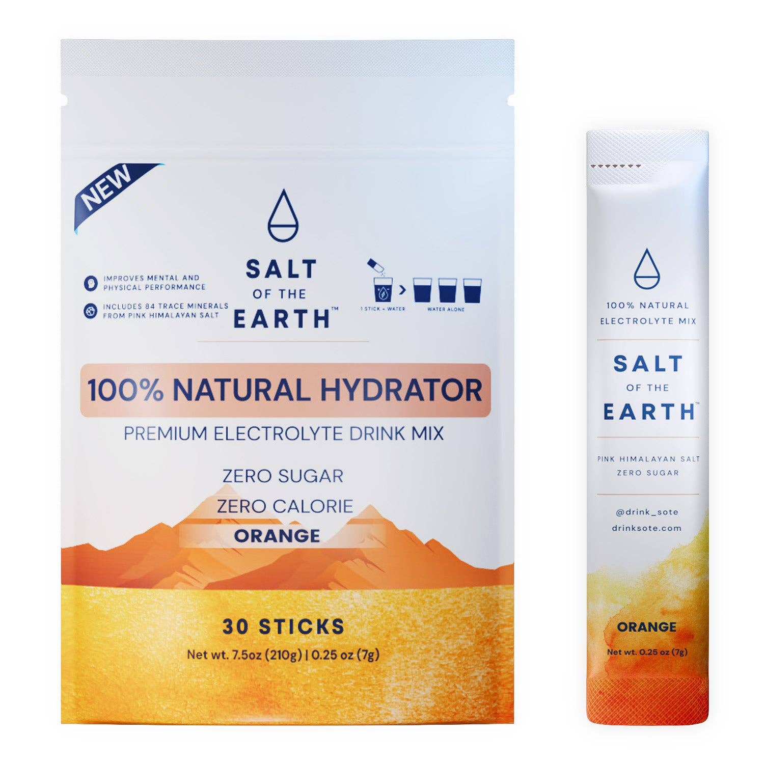Salt of the Earth – wholesale Sports/energy drink – Salt of the Earth | Natural Electrolytes | Orange3