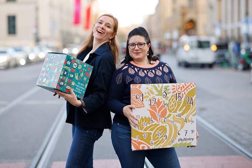 Elly Momberg – wholesale Adventskalender – Vegansk advents-/julkalender - Julbox2